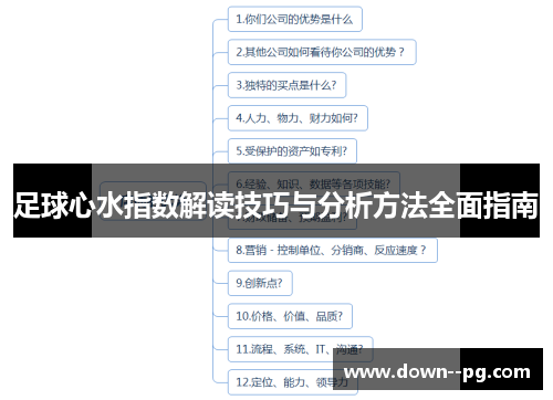 足球心水指数解读技巧与分析方法全面指南